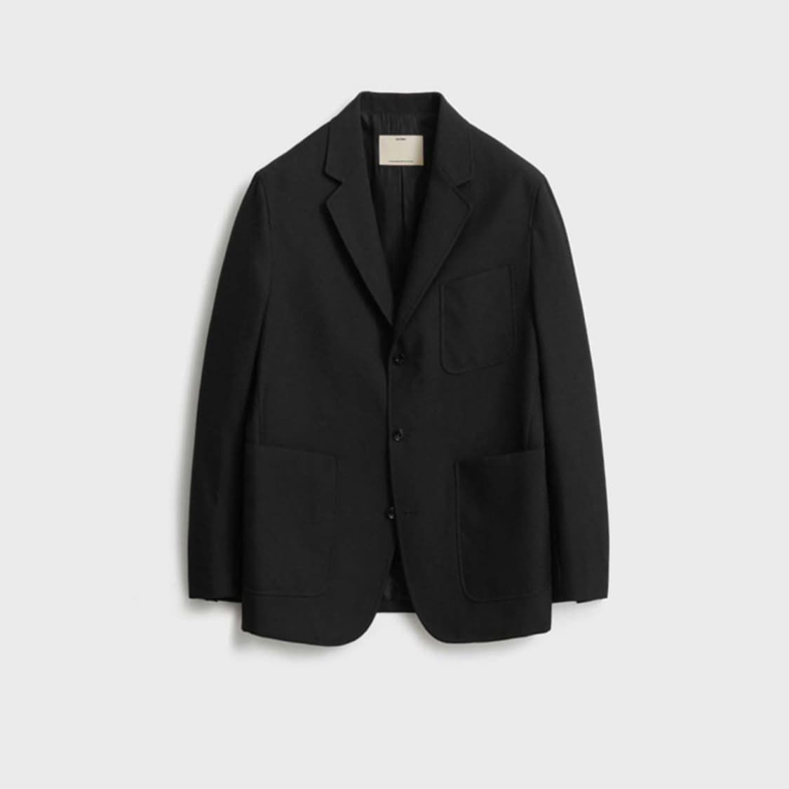 포터리 파인울 스포츠 자켓 블랙 1사이즈 상품이미지1