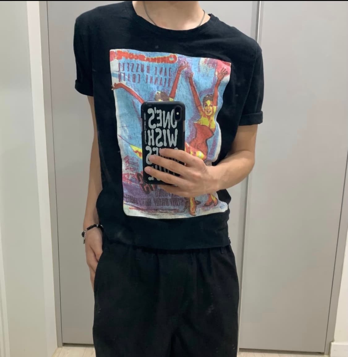 Vintage Cut-Off Printed T-Shirt 상품이미지1
