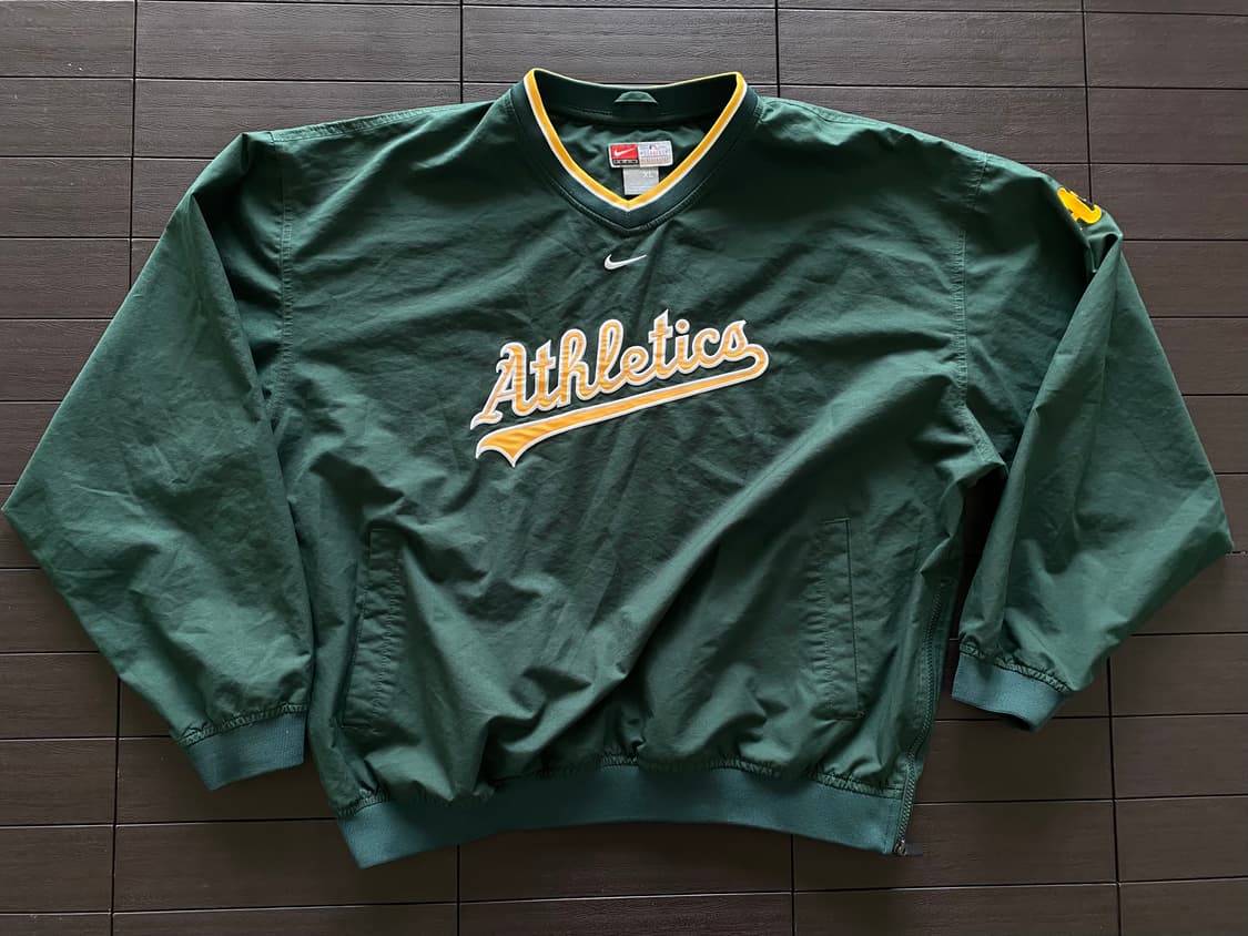 (XL) 나이키 오클랜드 에슬레틱스 웜업 상품이미지1