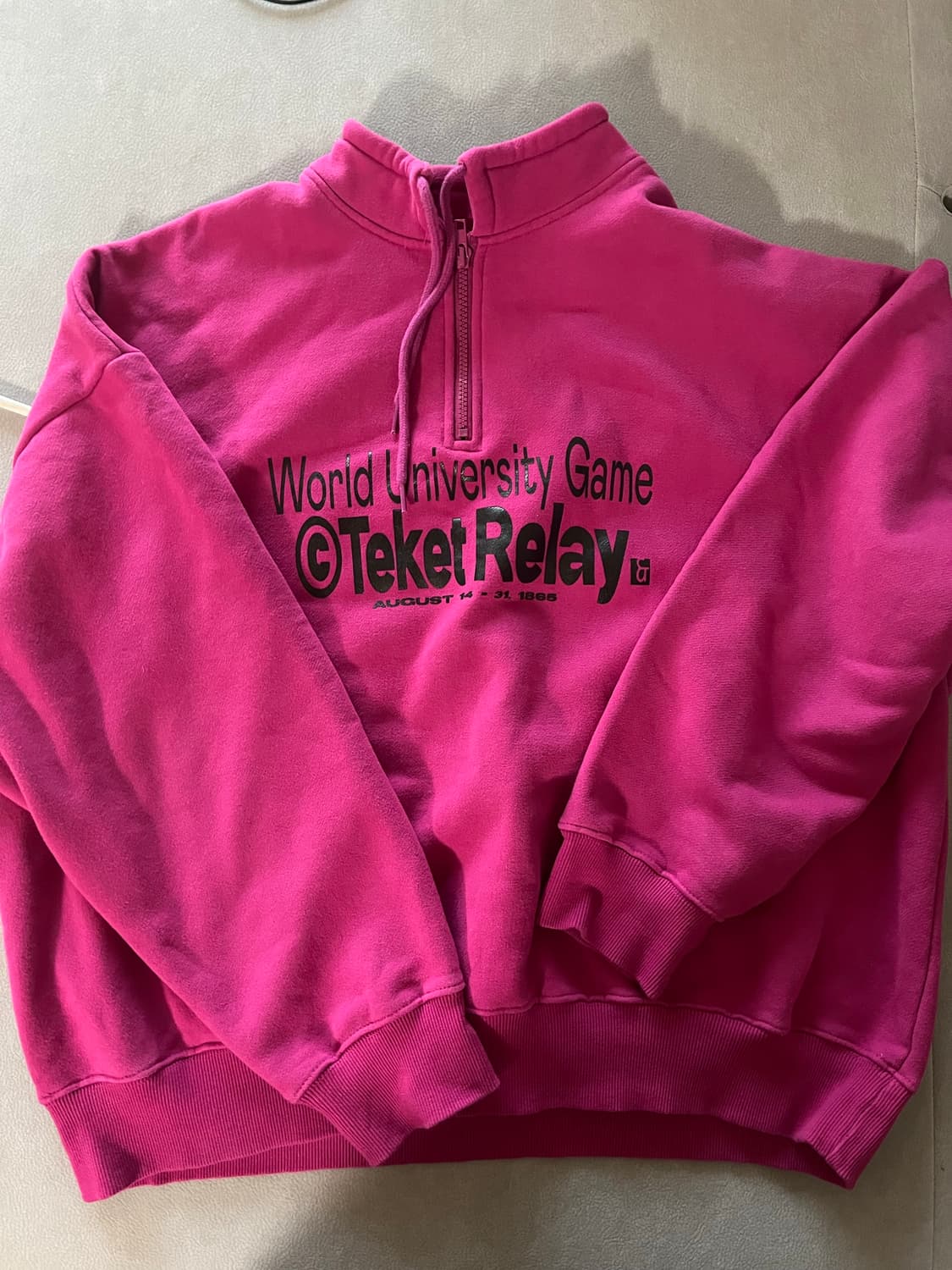 테켓 하프집업 상품이미지1