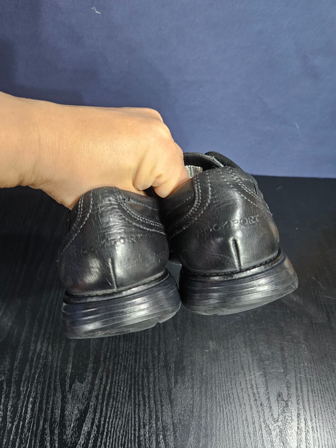 락포트 블랙컬러 남성 260~265 로퍼  상품이미지8