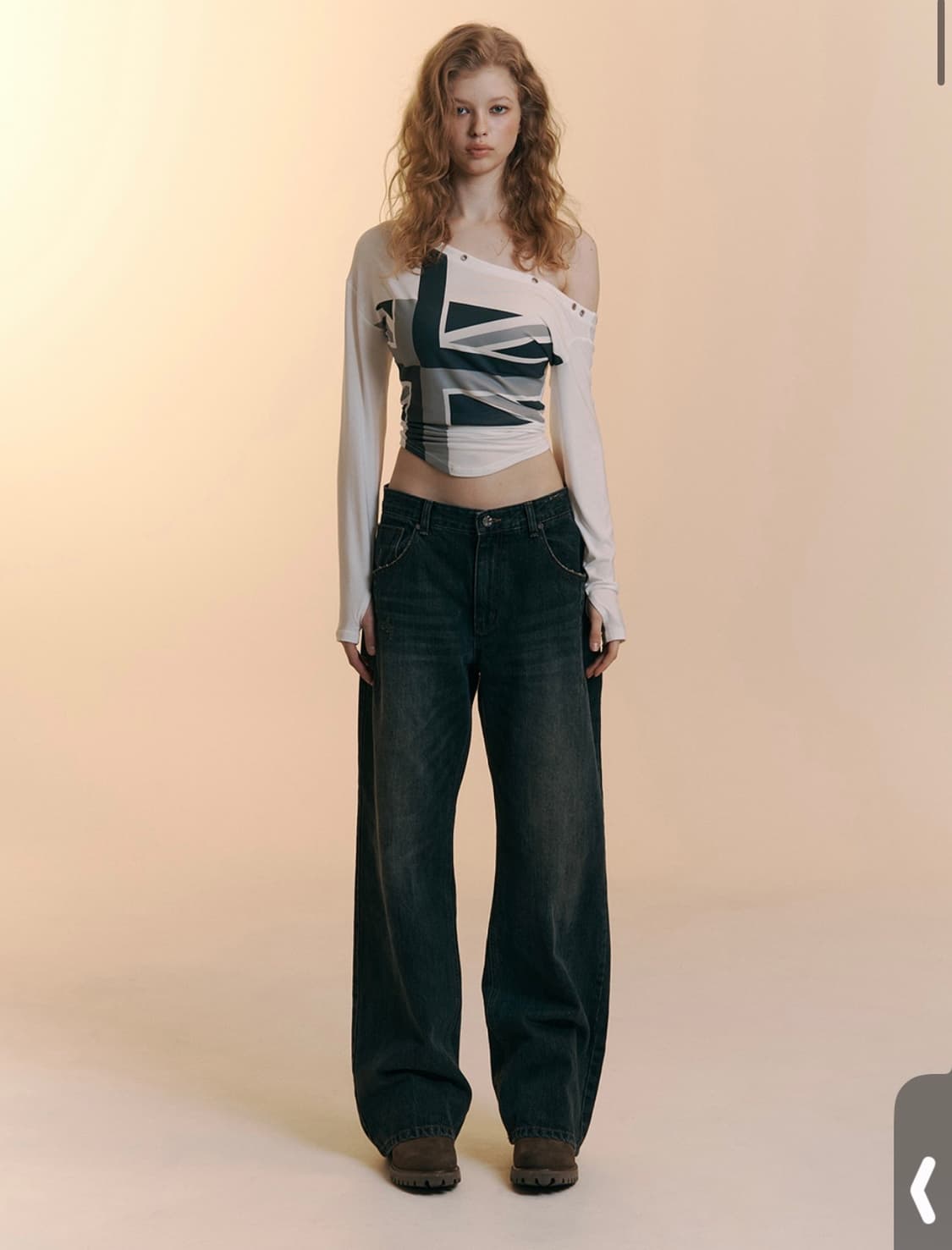 플리즈노팔로우) Kai One Shoulder Long Sleeve 상품이미지2