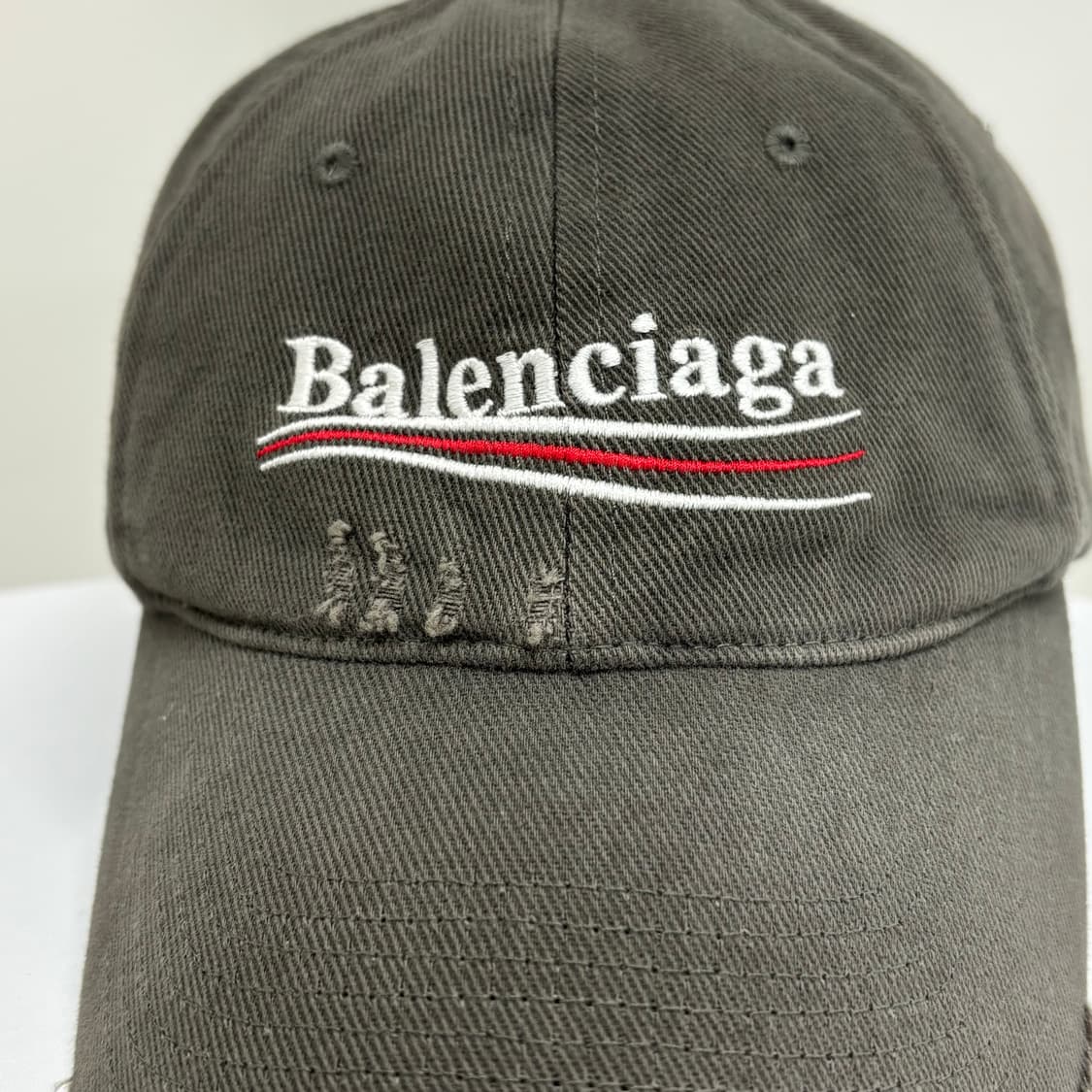 [L]발렌시아가 웨이브로고 볼캡 상품이미지2