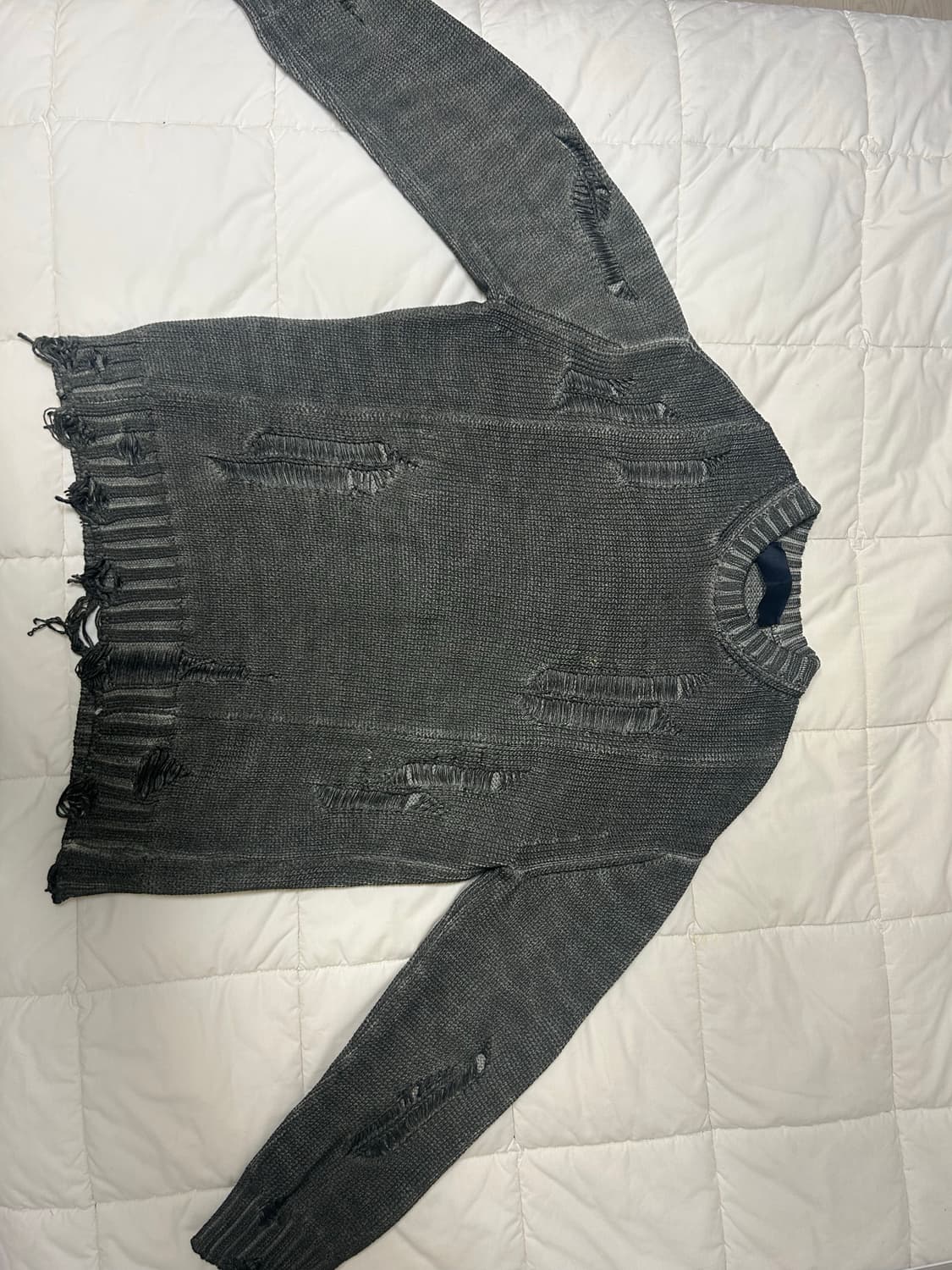 준지 데미지 니트 s사이즈 상품이미지2