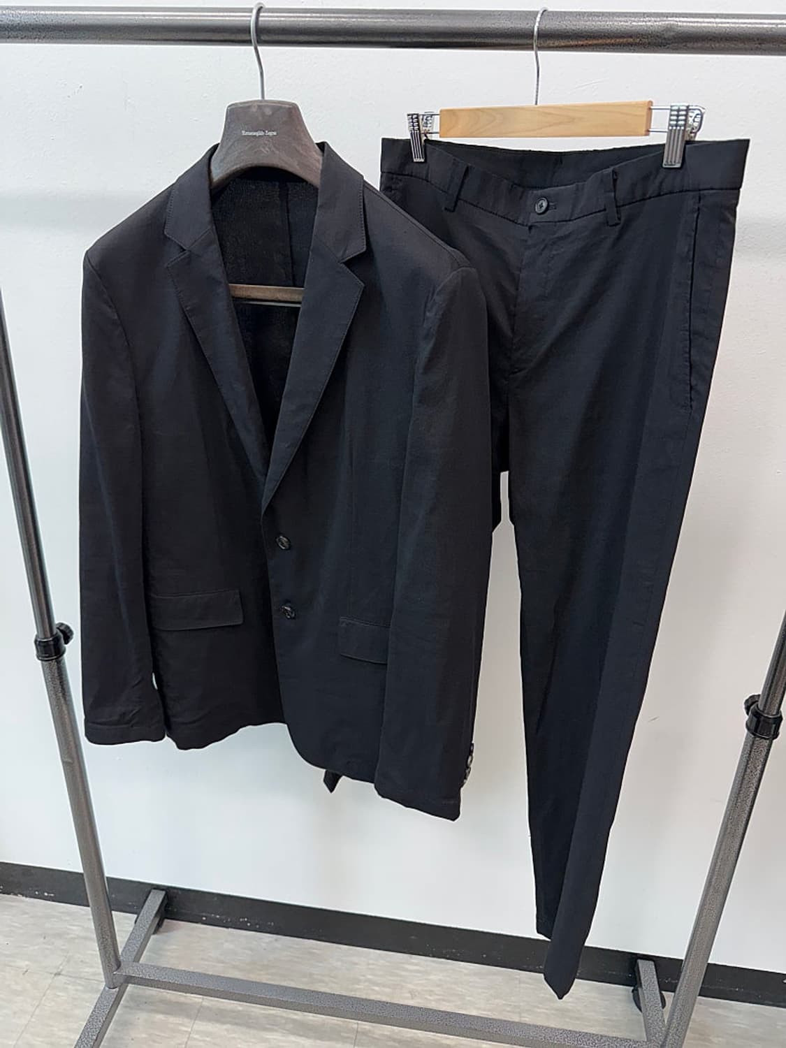 105,33) DKNY 린넨 스판 셋업슈트  상품이미지1