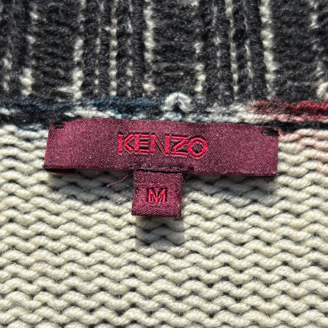 Kenzo 겐조 플라워 패턴 여성 니트 가디건 상품이미지6
