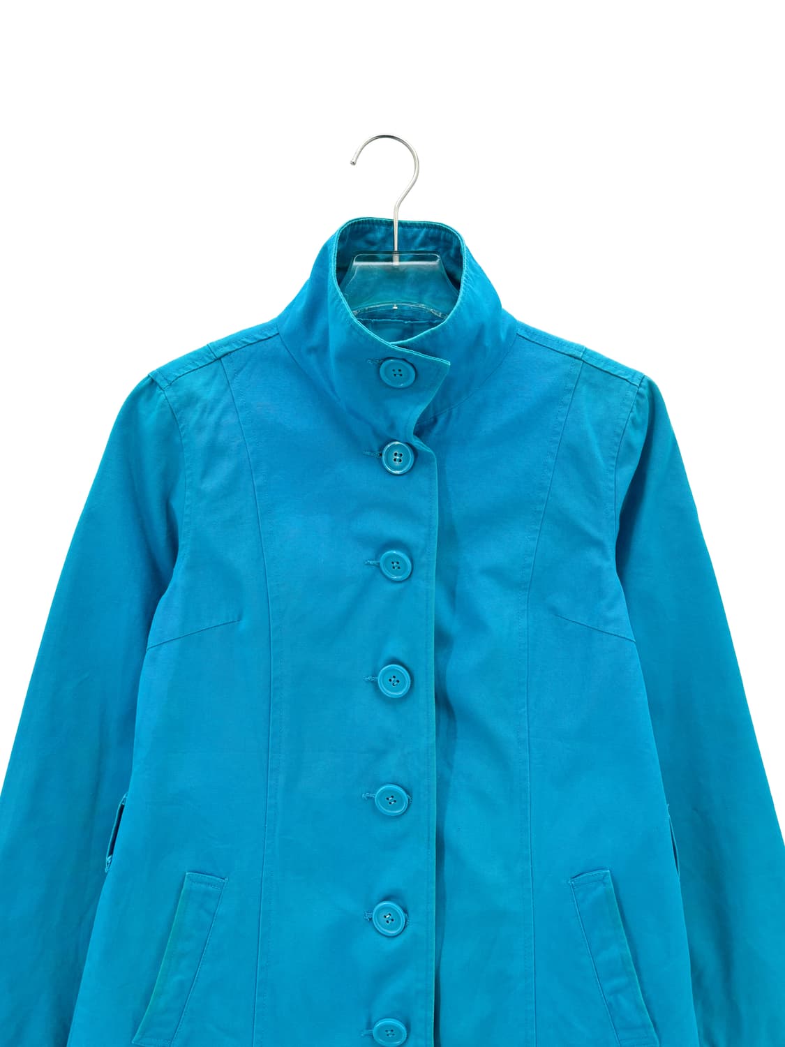 빈티지 블루 코튼 자켓 상품이미지2