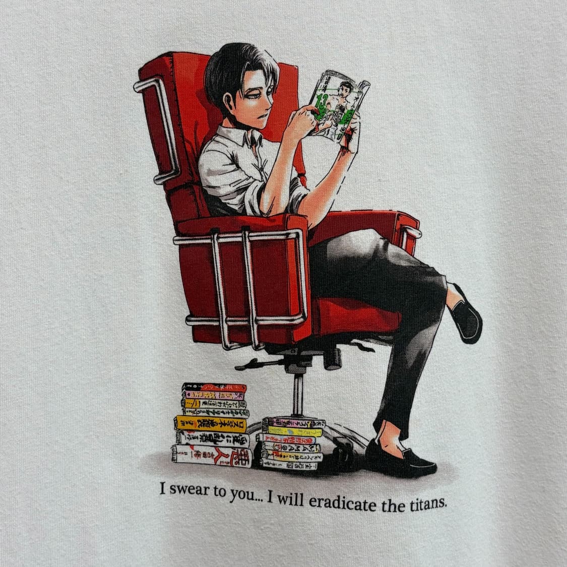 (M)유니클로 진격의 거인 반팔티셔츠 상품이미지4