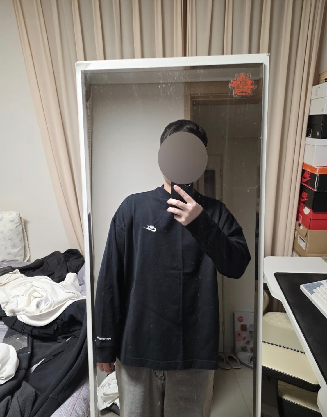 나이키x피스마이너스 롱슬리브 L 상품이미지1