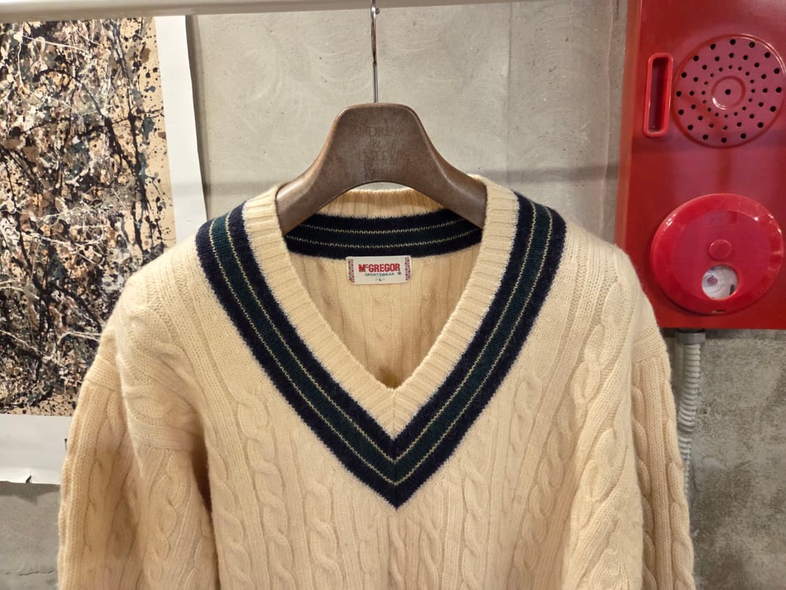 90'S 맥그리거 크리켓니트 상품이미지2