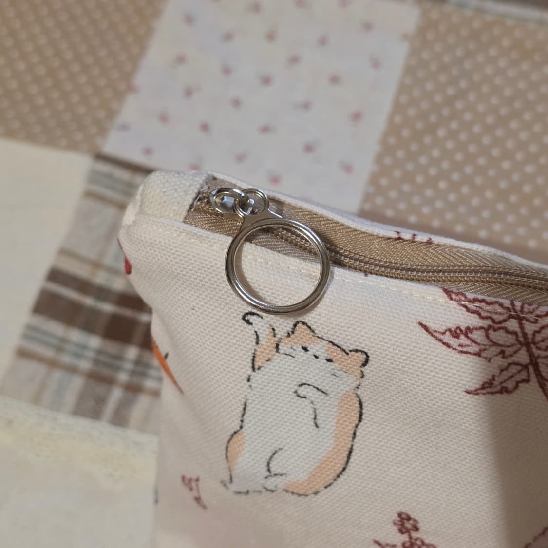 (할인중) 핸드메이드 고양이 파우치 상품이미지6