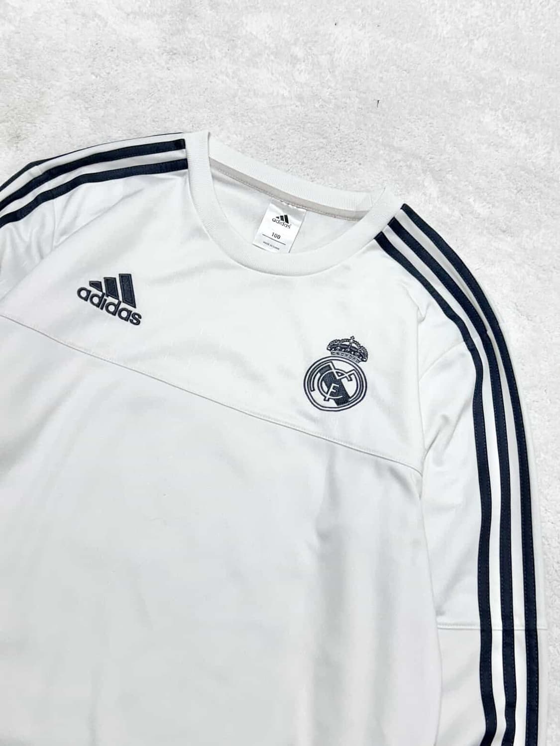 아디다스 레알마드리드 화이트 롱슬리브 상품이미지5