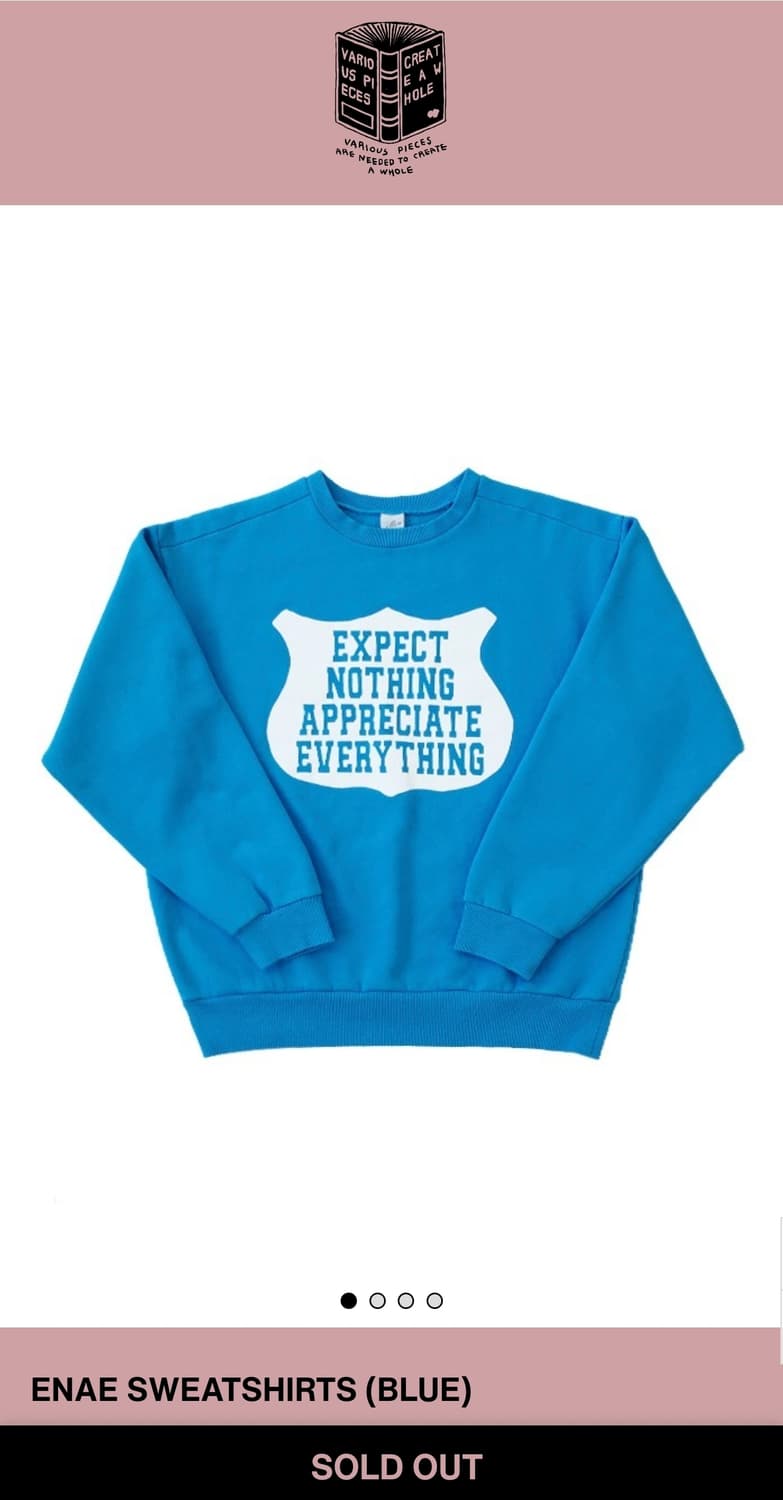 컬렉트 피시스 맨투맨 m 상품이미지1