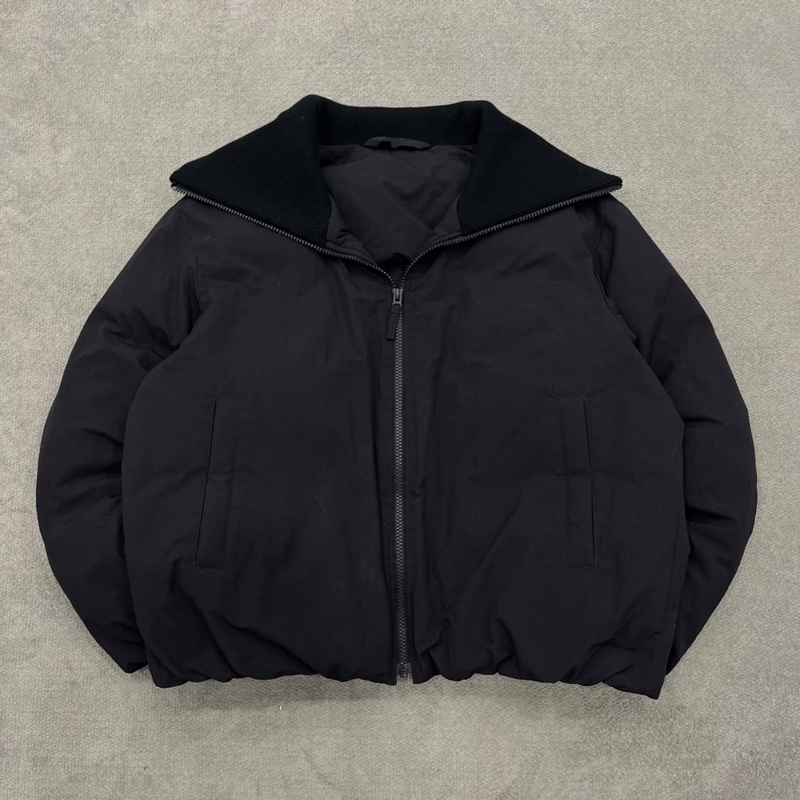 L 유니클로U 패디드 하이넥 블루종 점퍼 상품이미지1