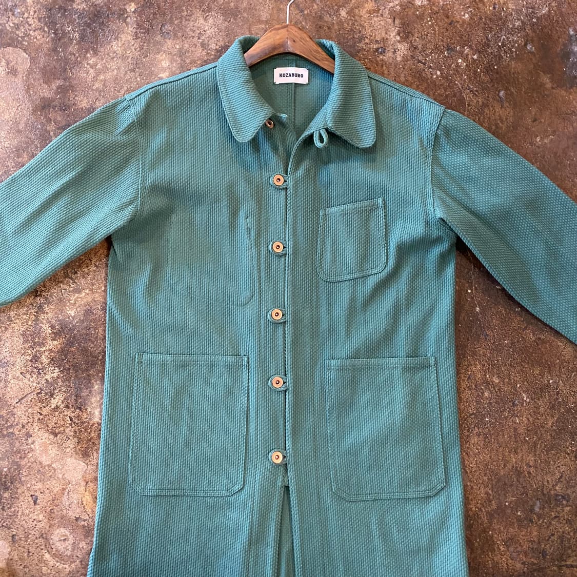 (2) KOZABURO 코자부로 사시코 롱 자켓 상품이미지3