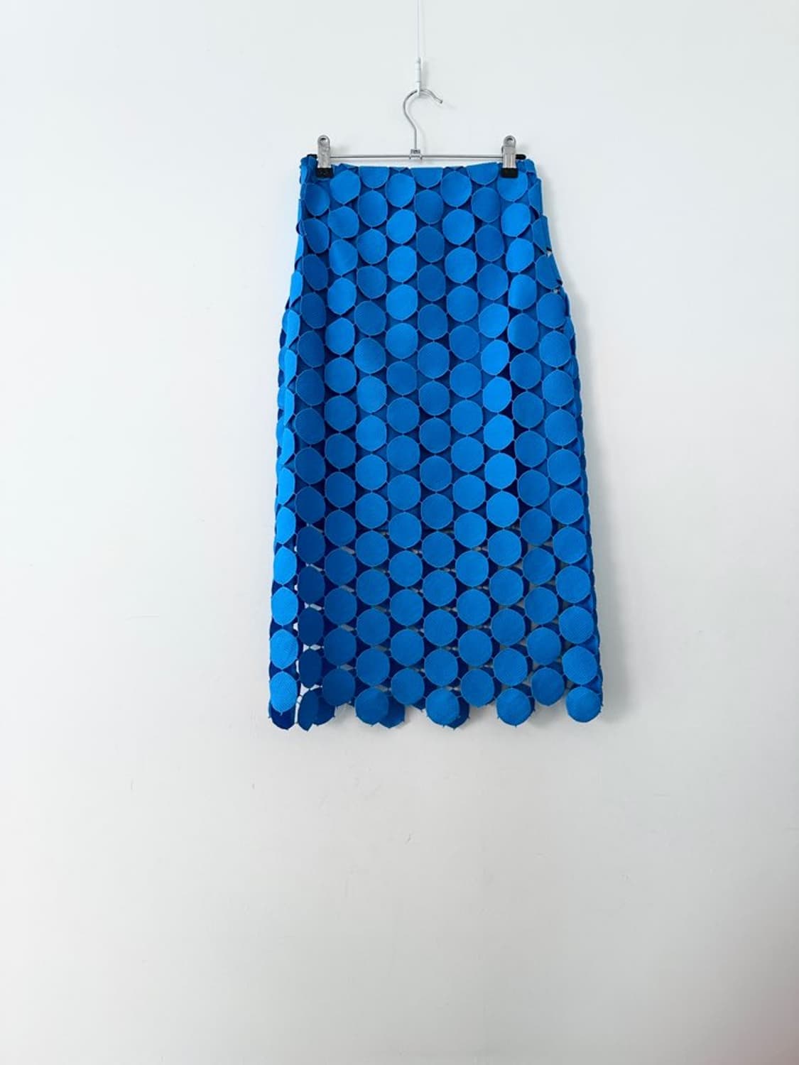 Punching ocean skirt / blue 상품이미지3