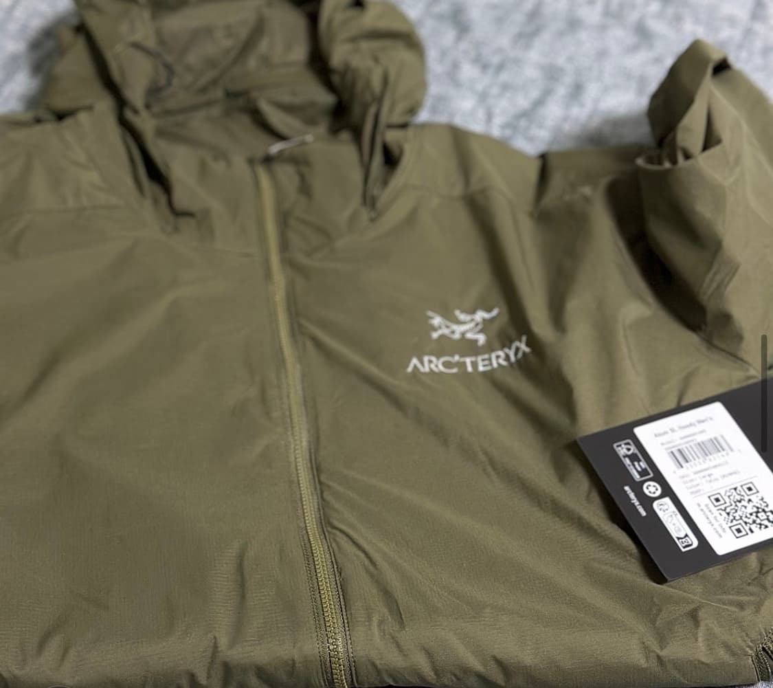 실착3회) 아크테릭스 아톰 SL 후디 타츠 상품이미지1