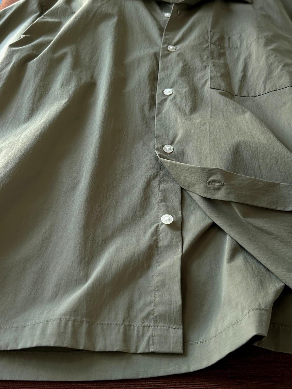 Stretched fabric H/S shirt 상품이미지3