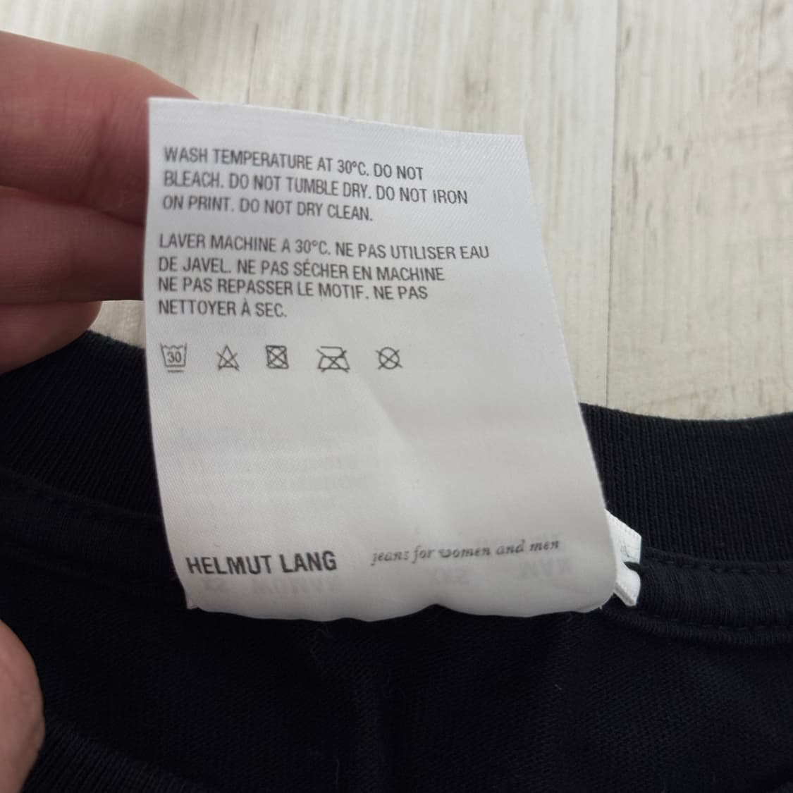 헬무트랭 체스트 로고 반팔 XXS사이즈 (55) 상품이미지6