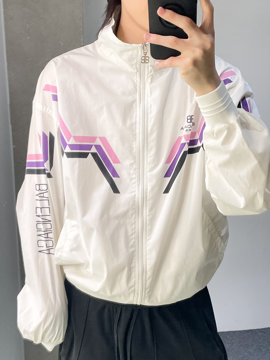 발렌시아가 90's 스펠 아웃 트랙 자켓 상품이미지3
