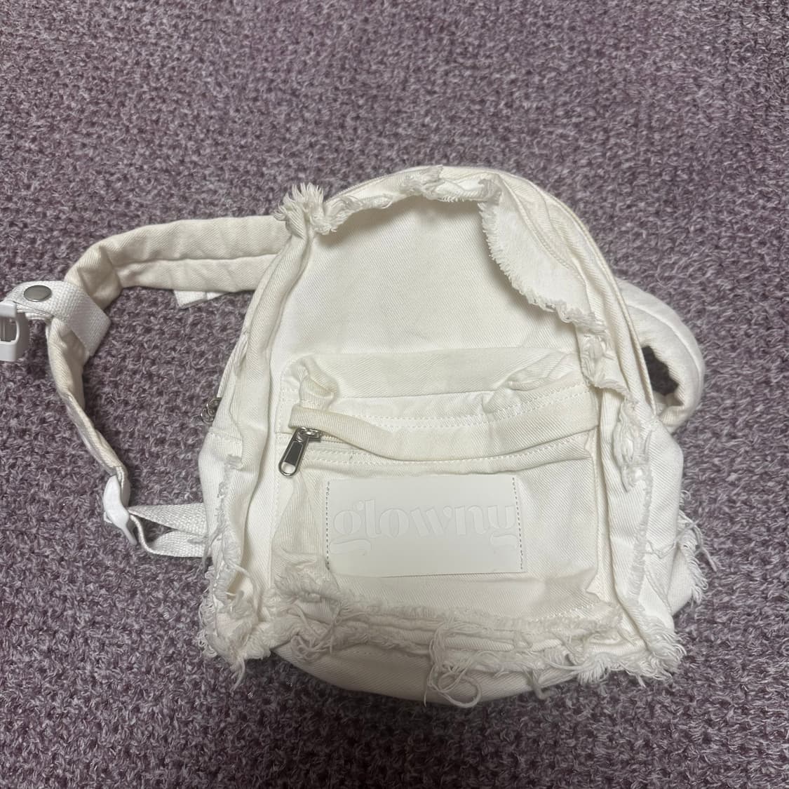 GLOWNY 글로니 데니 denny 베이비 백팩 화이트 상품이미지1