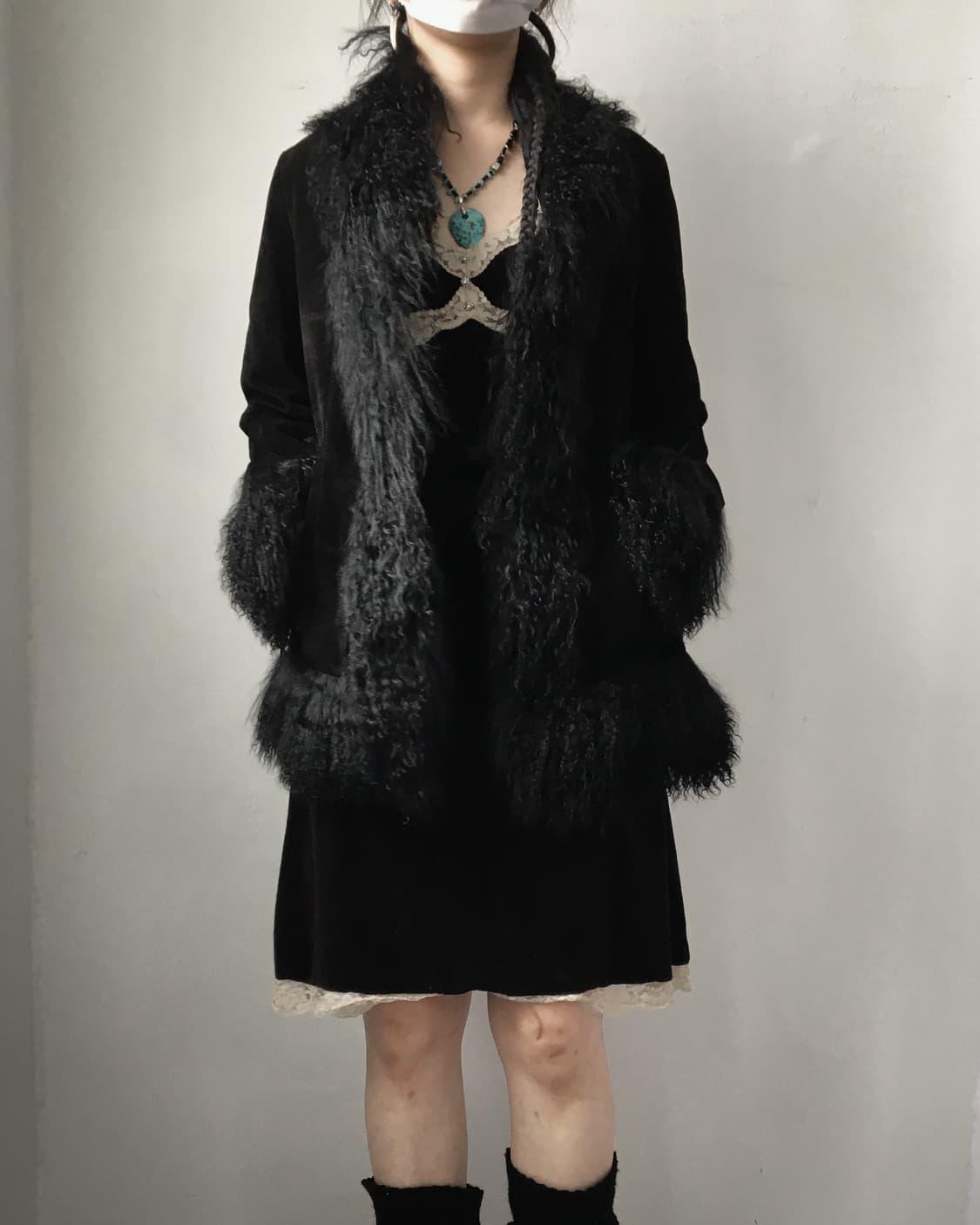 Tibet lamb fur coat 상품이미지7