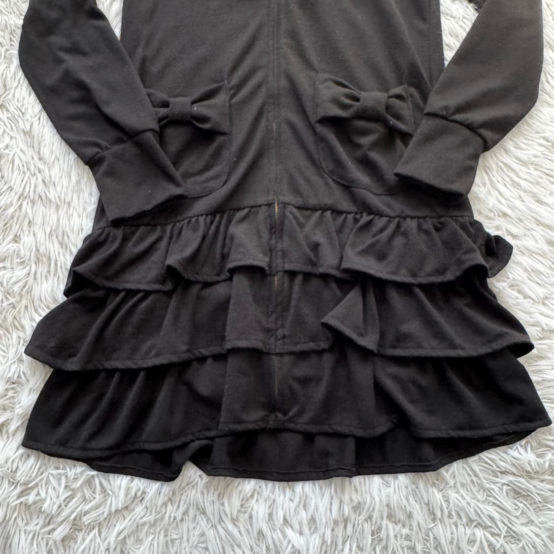 LUCCICA 일본빈티지 노드 후드집업 y2k 갸루 지뢰계 M 38 상품이미지4