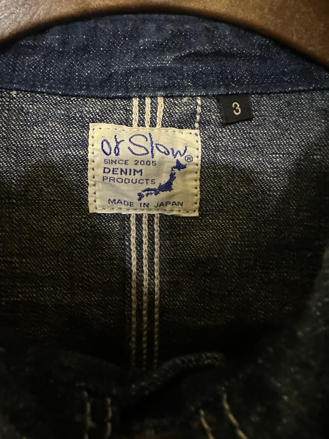 오어슬로우 03-6140 1950 커버올 자켓 상품이미지3