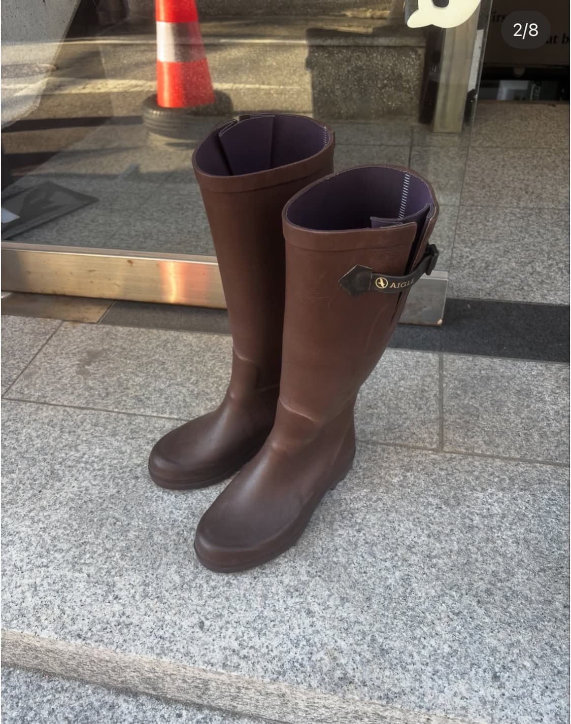 AIGLE 레인부츠 브라운 36  상품이미지2
