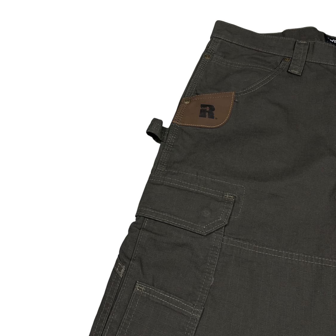 랭글러 카키컬러 카펜터 립스탑 카고 팬츠 상품이미지2