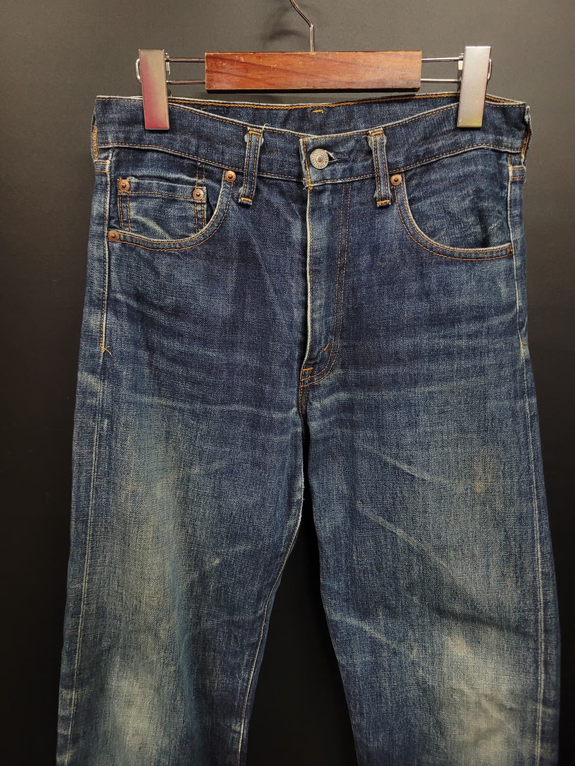 리바이스 502-XX 빅E 빈티지 셀비지 데님팬츠 사이즈 29 상품이미지2
