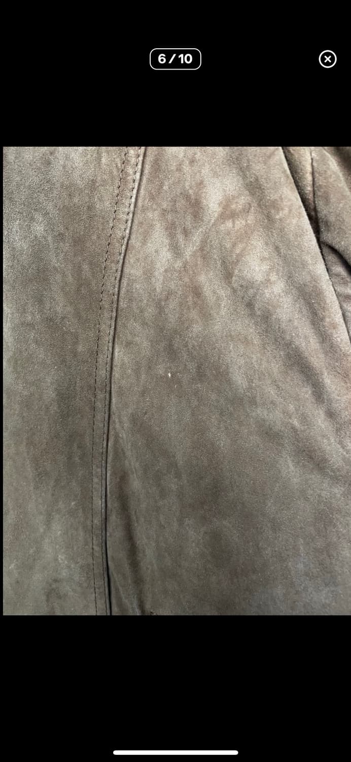 빈티지 브라운 스웨이드 봄버자켓 A3022 상품이미지6