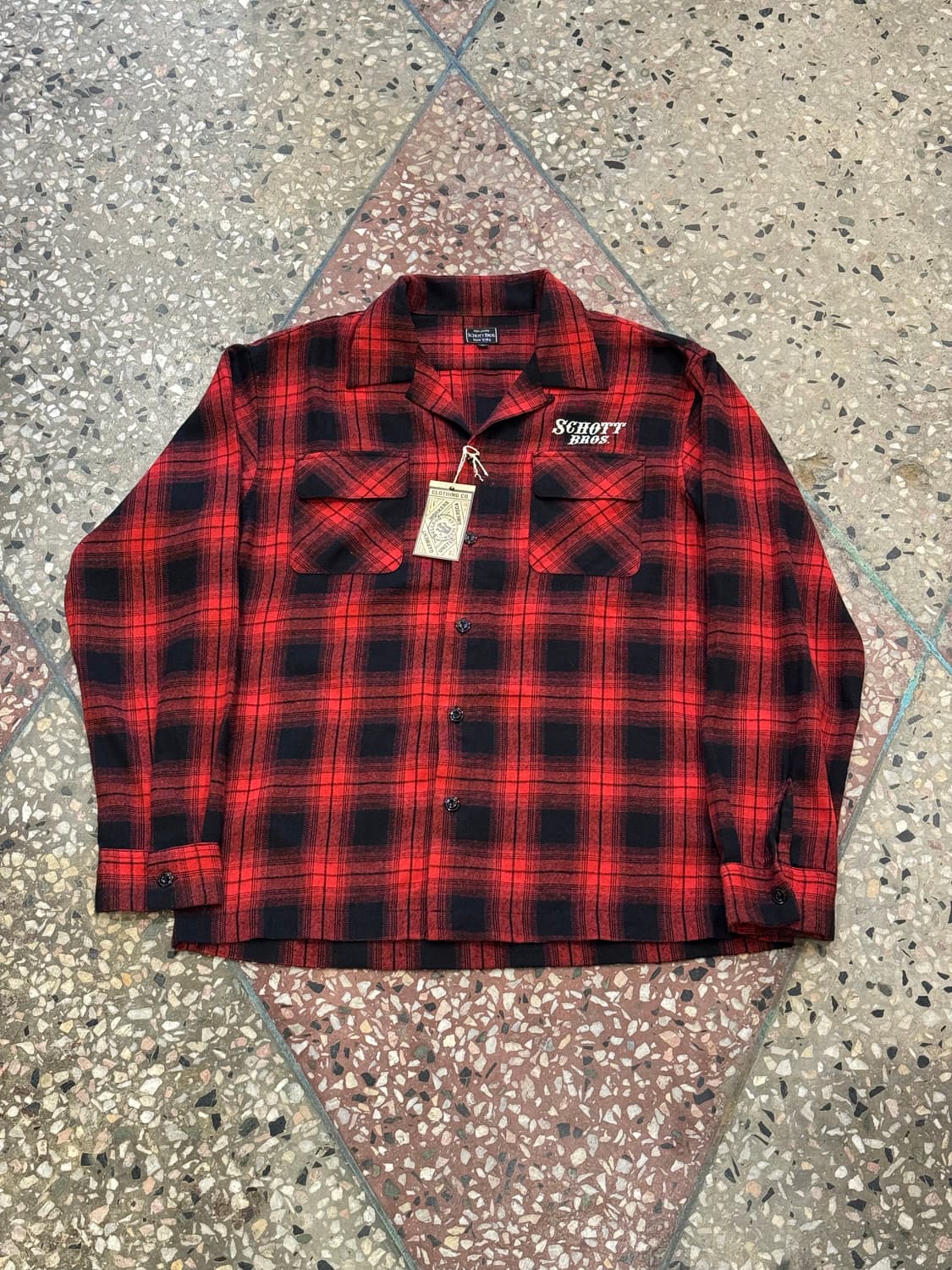 쇼트 플란넬 셔츠 (XL) 상품이미지1
