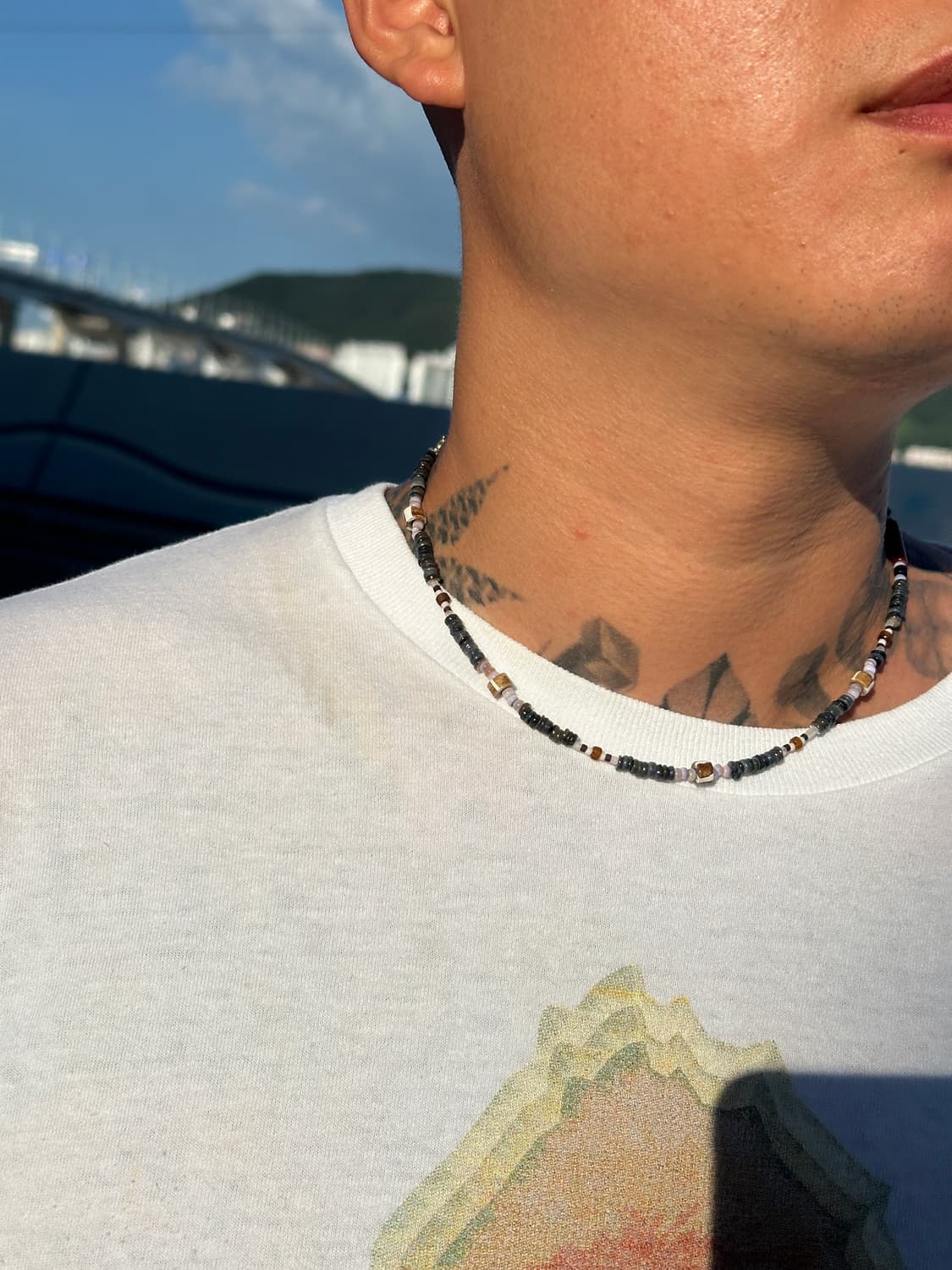 Musta Autumn Rhythm 925Silver Necklace 상품이미지4
