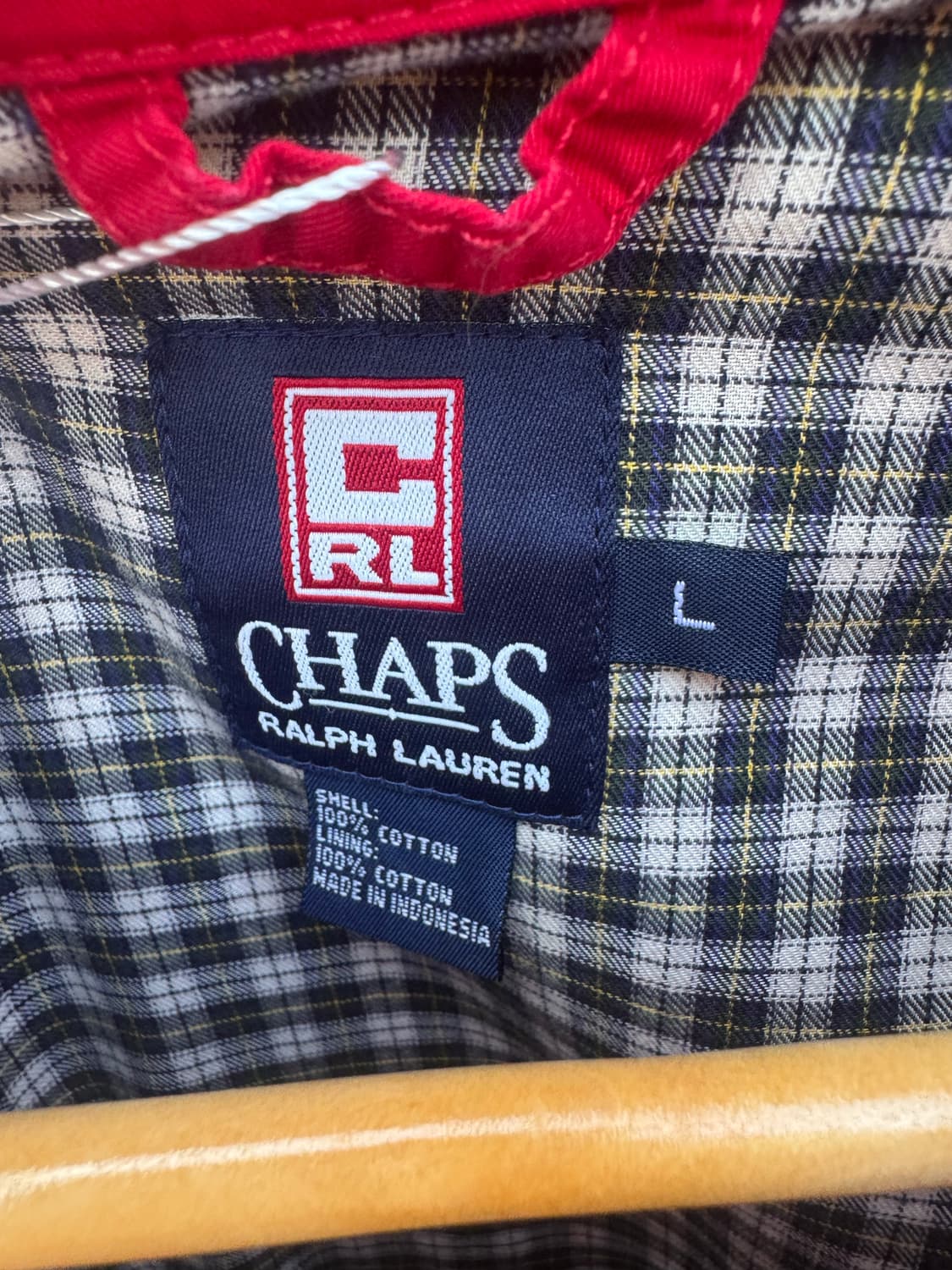 챕스 폴로 랄프로렌 빈티지 스윙톱 자켓 레드 L 상품이미지6