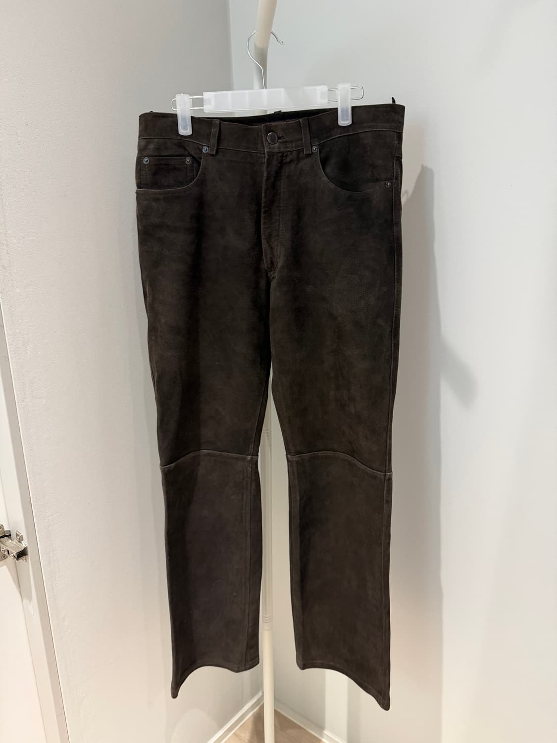 [48] 루이비통 고트 스웨이드 다미에 패턴 팬츠 상품이미지2