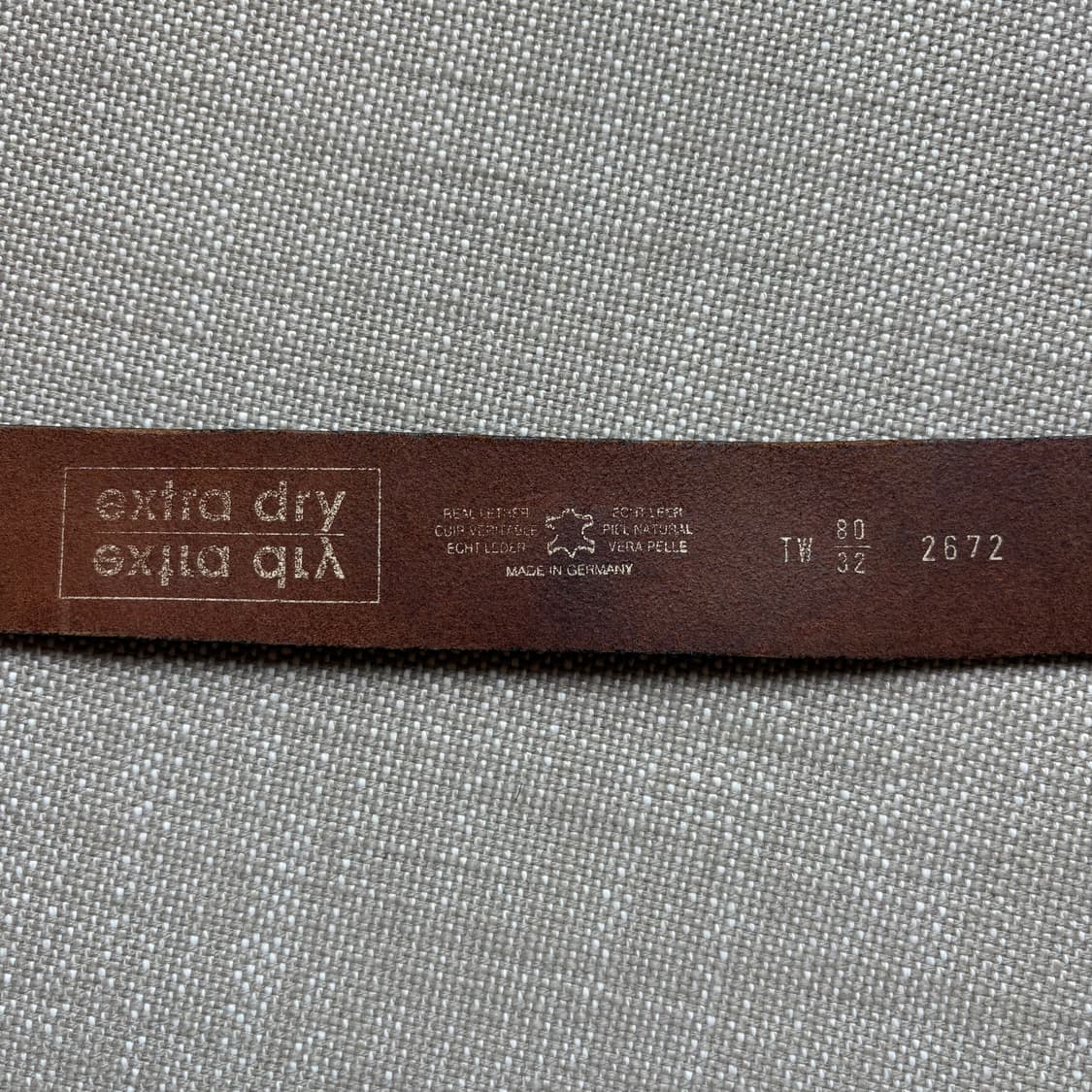 [32-33] 90s 독일 THE BELT COMPANY 브라운레더 벨트 상품이미지9