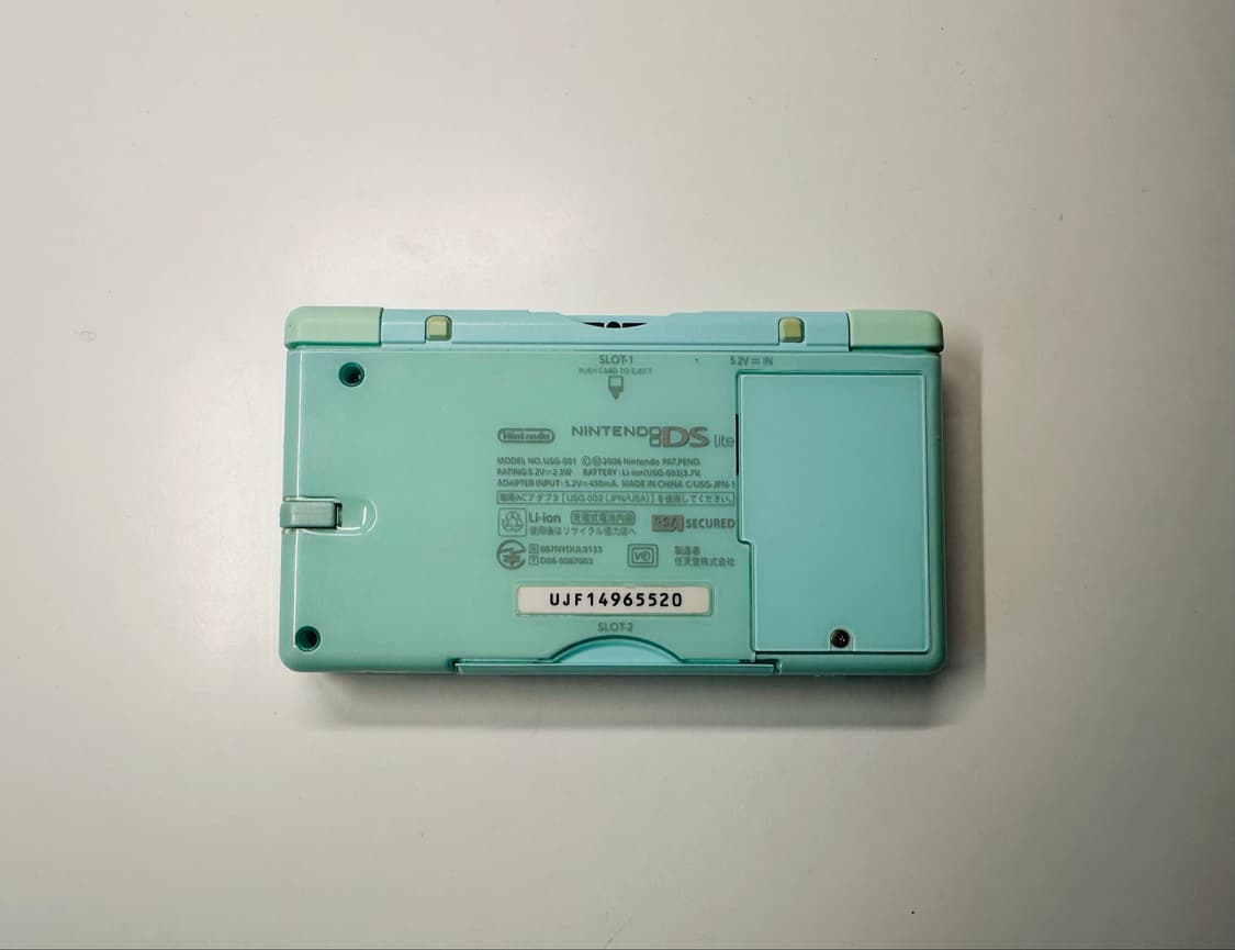 닌텐도 DS Lite DSL 아이스블루 일판 + 정품충전기 판매(3DS) 상품이미지3