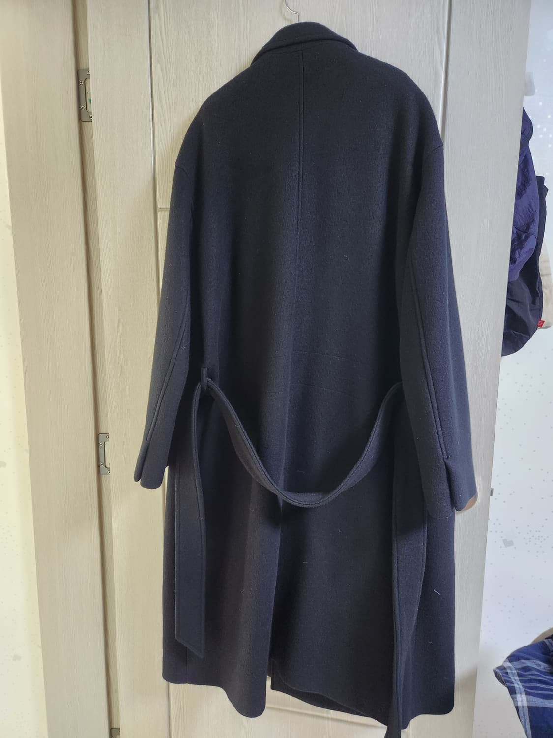 쿠어(COOR) 오버사이즈 더블 코트 상품이미지5