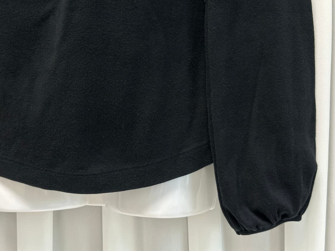 버버리 블루라벨 셔링 블랙 긴팔 티셔츠 상품이미지4