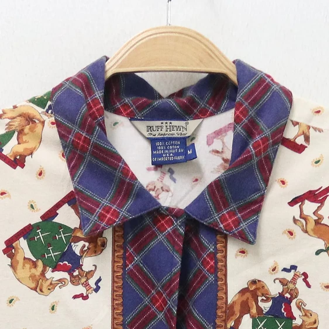 RUFF HEWN Y2K 패턴 셔츠 61963 상품이미지3