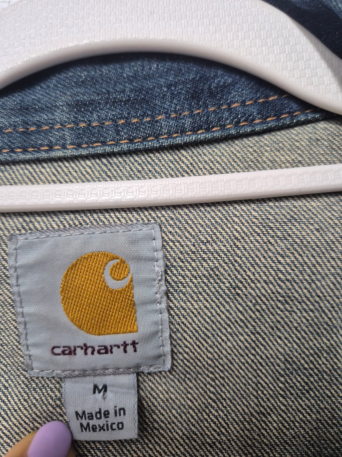 칼하트 데님 자켓 청자켓 / 100 (정품) 상품이미지4