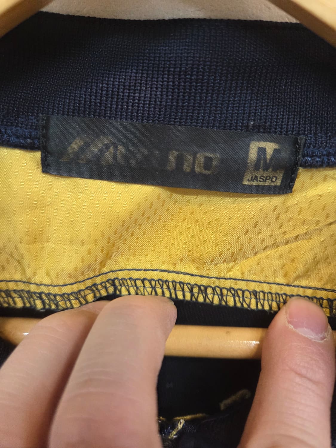 미즈노 베이스볼 웜업 반집업 자켓 m 상품이미지3