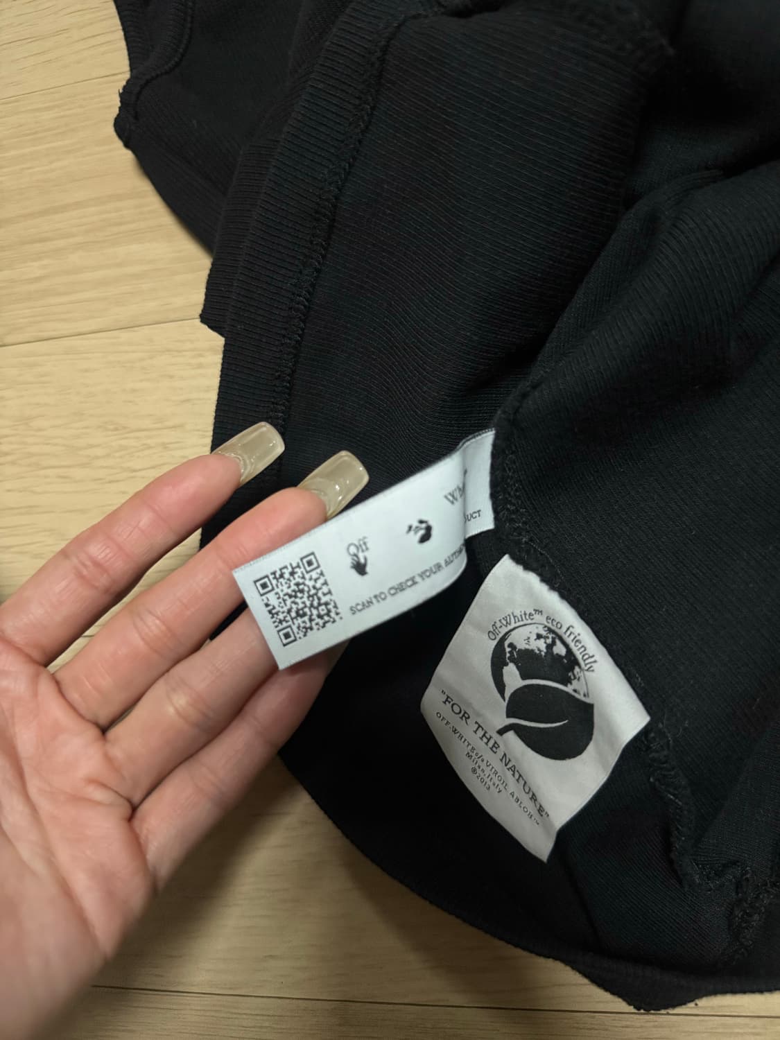 오프화이트 나시 s사이즈 상품이미지2