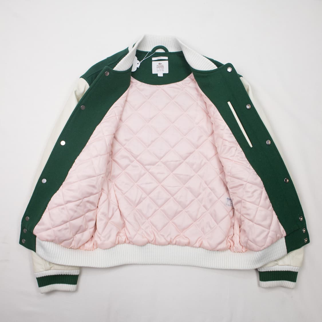 골프 르플레르 x 라코스테 바시티 자켓 상품이미지5