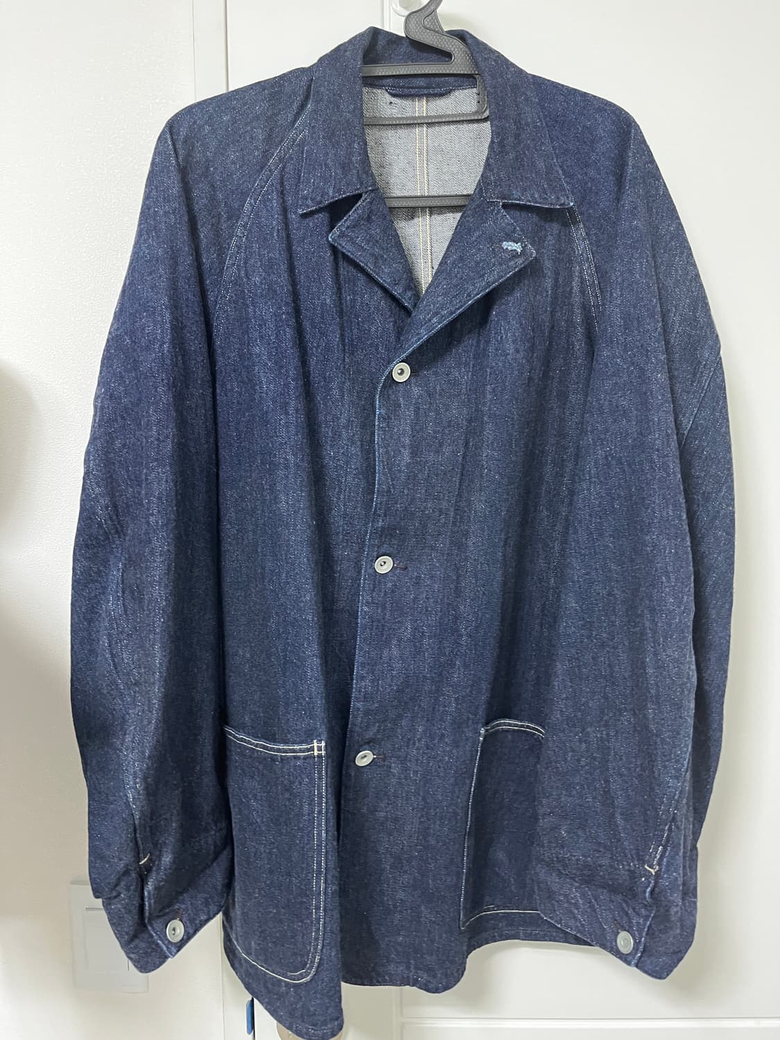 코모리 24ss 데님 워크자켓 싸게 팝니다. 상품이미지1
