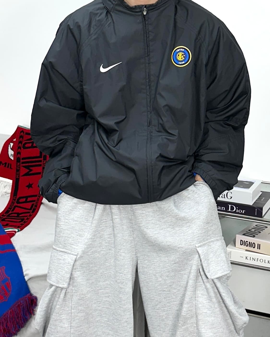나이키 04-05 인터밀란 바람막이 2XL 상품이미지1