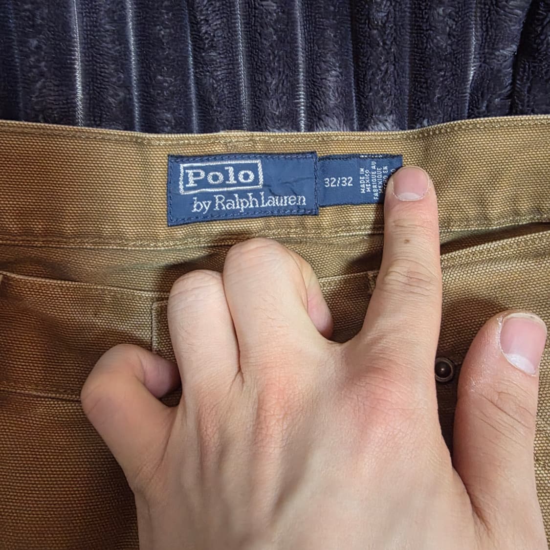 폴로 무신사에디션  캔버스 카펜터팬츠 32/32 상품이미지4