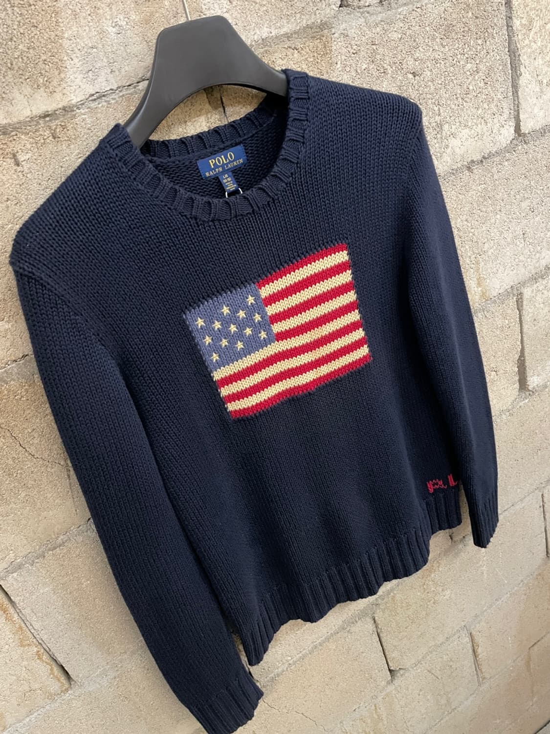 폴로 랄프로렌 성조기 니트 상품이미지4