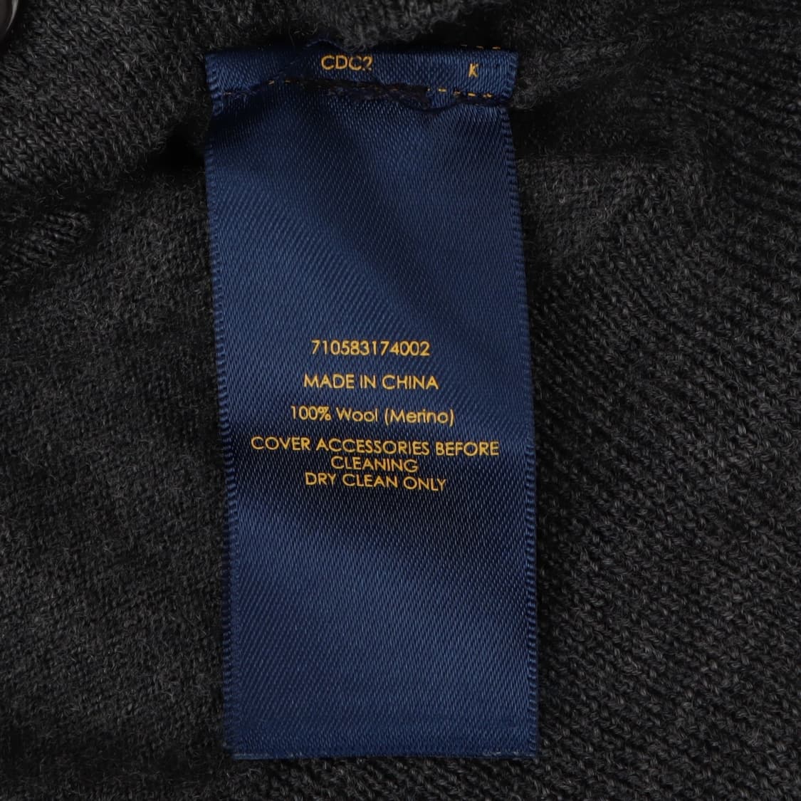 폴로 랄프로렌 챠콜그레이 메리노울 가디건 상품이미지9
